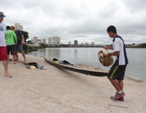 Cientes da import�ncia da preserva��o do Para�ba, grupo demonstrou conscientiza��o ambiental
