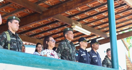 Troca de comando na 2 Companhia de Intantaria