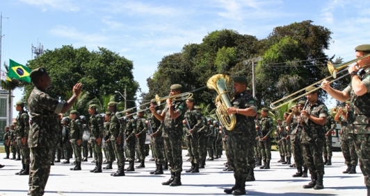Troca de comando na 2 Companhia de Intantaria
