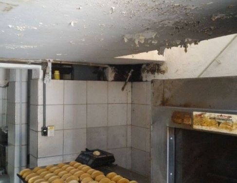 Vigilncia sanitria fecha padaria no Horto