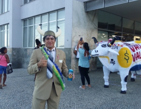 Vaca Valiosa percorreu rea central de Campos