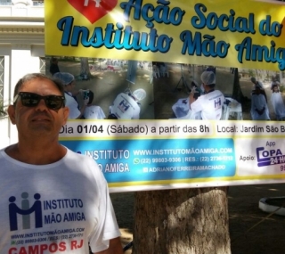 A&ccedil;&atilde;o do projeto M&atilde;o Amiga