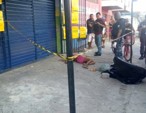 Mulher assassinada em Guarus
