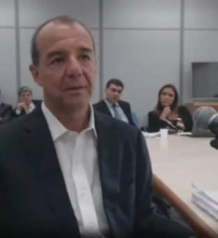 S&eacute;rgio Cabral em depoimento a Moro