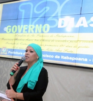 Prefeita de SFI apresentou ações dos 120 dias de governo
