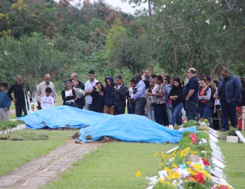 Jovem foi sepultado com homenagens