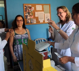 Vacinação contra a Febre amarela em Macaé