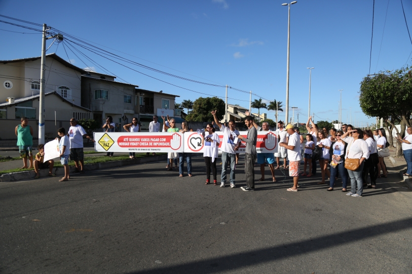 Ato pediu paz no trnsito