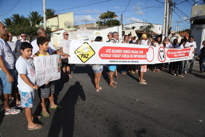 Ato pediu paz no trnsito