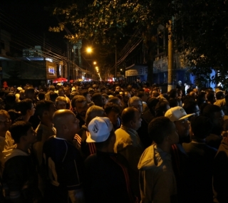 Rua do G&aacute;s teve que ser interditada