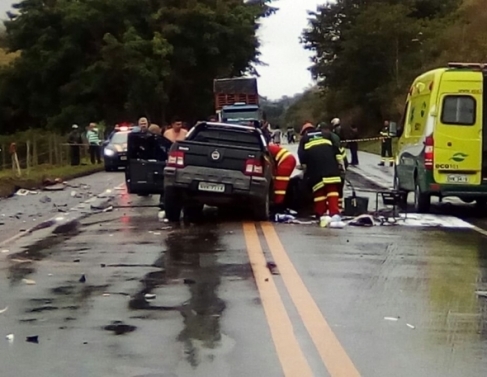 Acidente em Mimoso do Sul