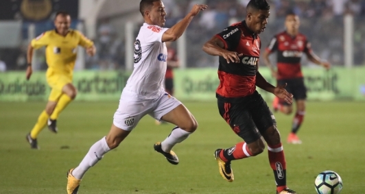 Santos vence o Flamengo