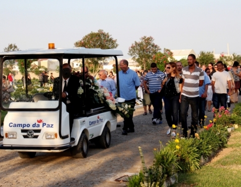 Sepultamento aconteceu no Campos da Paz
