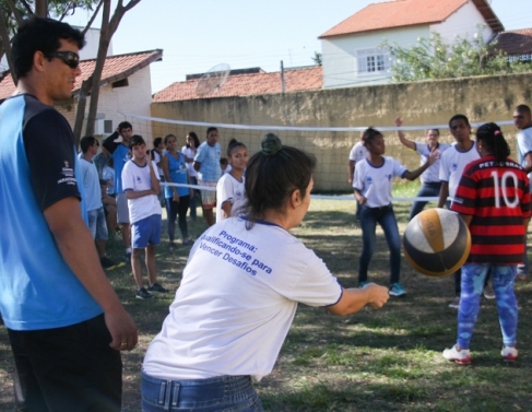 Torneio de vlei na APOE 