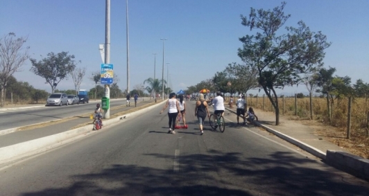 Projeto Via Esporte (Foto: Julia Beraldi)