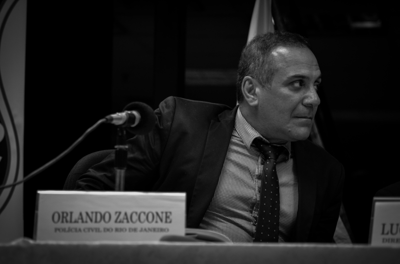 O delegado Orlando Zaccone