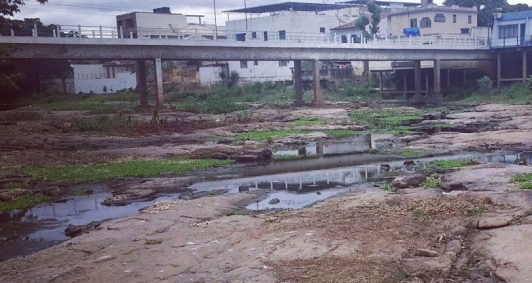 Seca do rio Muriaé, em Itaperuna