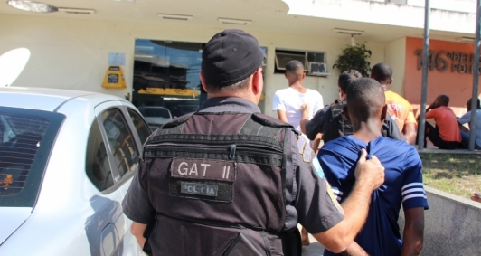 Detidos em trocas de tiros em Guarus