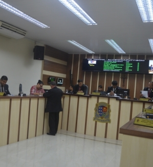 Sessão da Câmara de SJB