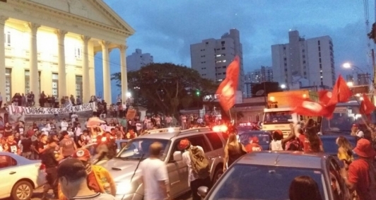 Caravana Lula pelo Brasil (Foto: Aldir Sales)