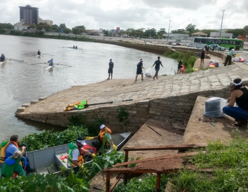 Rio contou com mutiro de limpeza