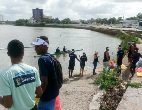 Rio contou com mutiro de limpeza