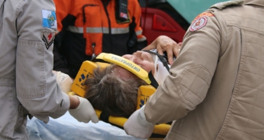 Atropelamento na Av. 28 de Maro