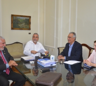 Deputado e prefeito estiveram reunidos