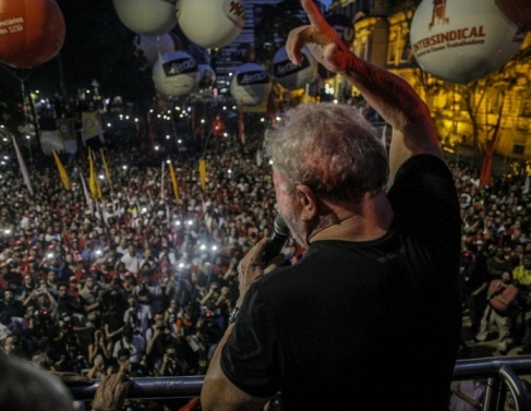 Ex-presidente Lula em SP