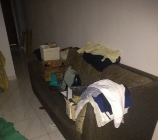 Materiais recuperados de assalto