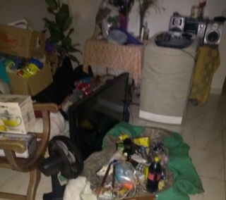 Materiais recuperados de assalto