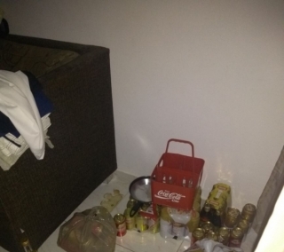 Materiais recuperados de assalto