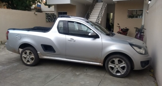 Materiais recuperados de assalto