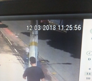 Cmeras mostram Lucas na Visconde de Alvarenga