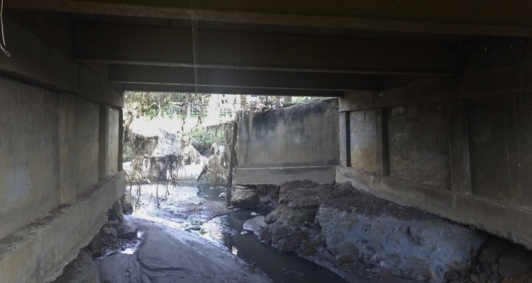 Defesa Civil interdita ponte em Morro do Coco