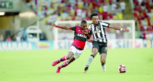 Flamengo perdeu para o Botafogo