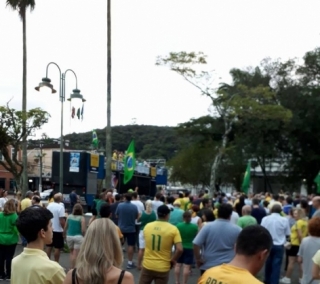 Protesto em Joiville