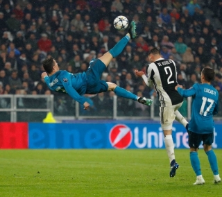 Cristiano Ronaldo, principal destaque do jogo