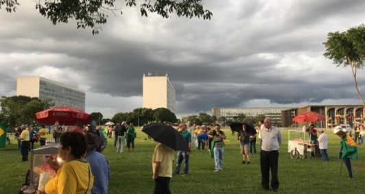 Protesto em Braslia 