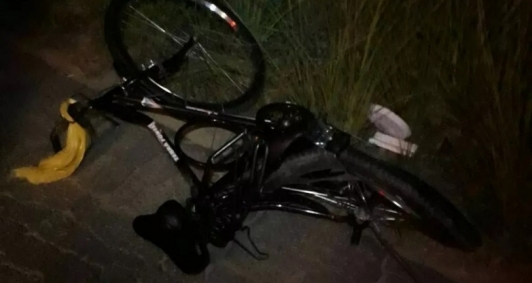 Ciclista morreu aps ser atropelado
