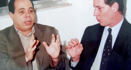 Ciro Gomes em entrevista durante campanha de 1998