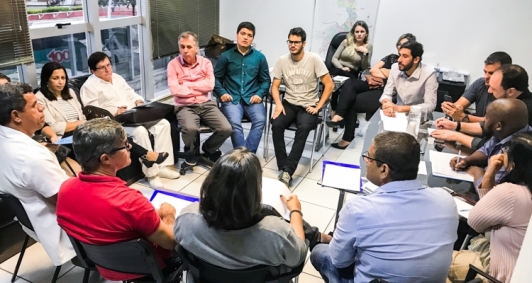 Ação preventiva discutida em reunião