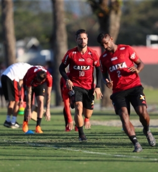 Último treino do Flamengo