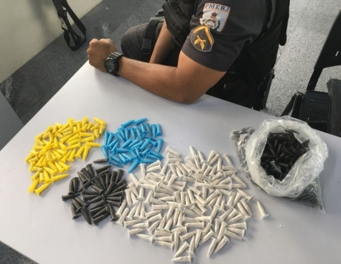 Drogas apreendidas na Penha