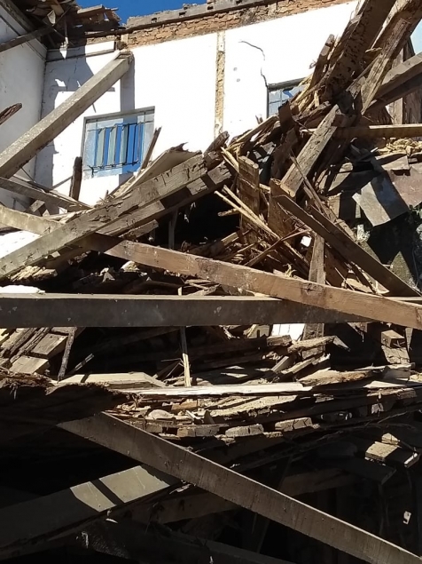 Desabamento do antigo Hotel Flvio