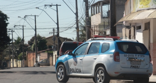 Operao da Polcia Militar em Guarus