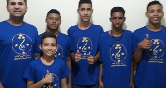 Uanderson Barreto é pai de cinco meninos