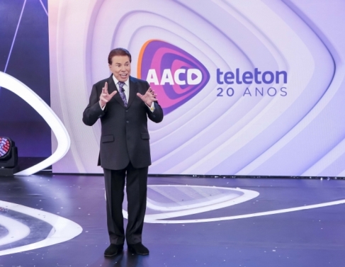 Silvio Santos no Teleton 2017