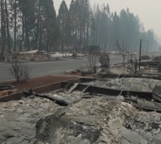 Incêndio na Califórnia