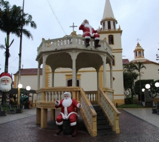 Decoração de Natal em São João da Barra